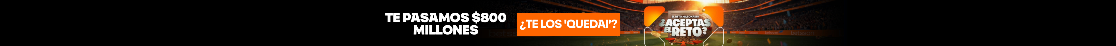 INGRESO GRATUITO PARA EL RETO MILLONARIO